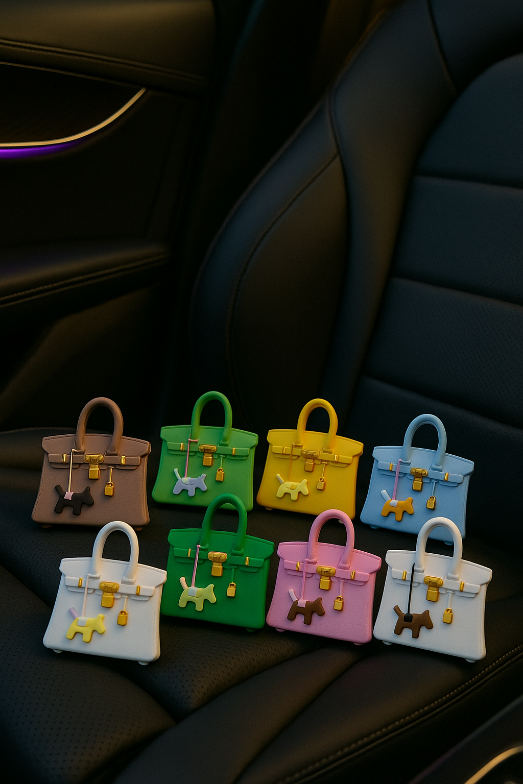 Diffuseur de parfum pour voiture - Inspiration "Birkin"