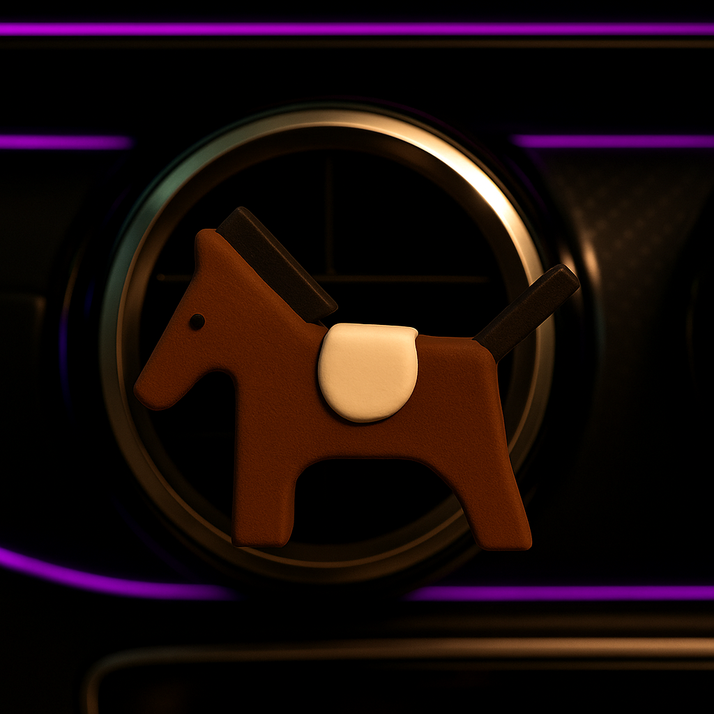 Diffuseur de parfum pour voiture - Inspiration "Rodéo"